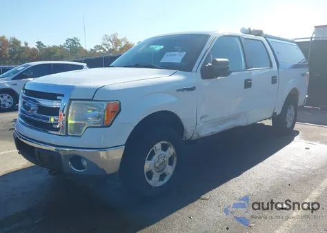 2013 Ford F-150 Xlt from USA, damaged, VIN 1FTFW1ET7DFB22925